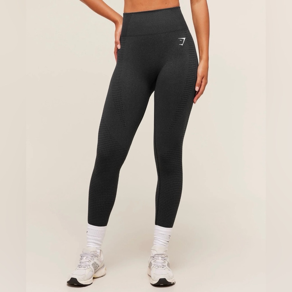 NWT Gymshark Vital Black Marl Leggings